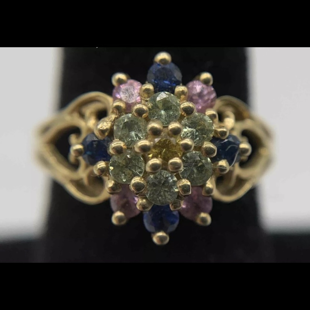 10k cocktail ring